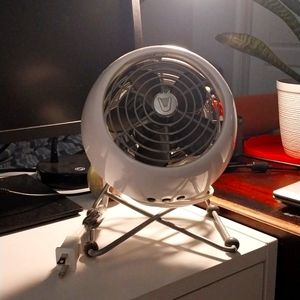 COPY - White Vornado VFAN Vintage Air Circulator